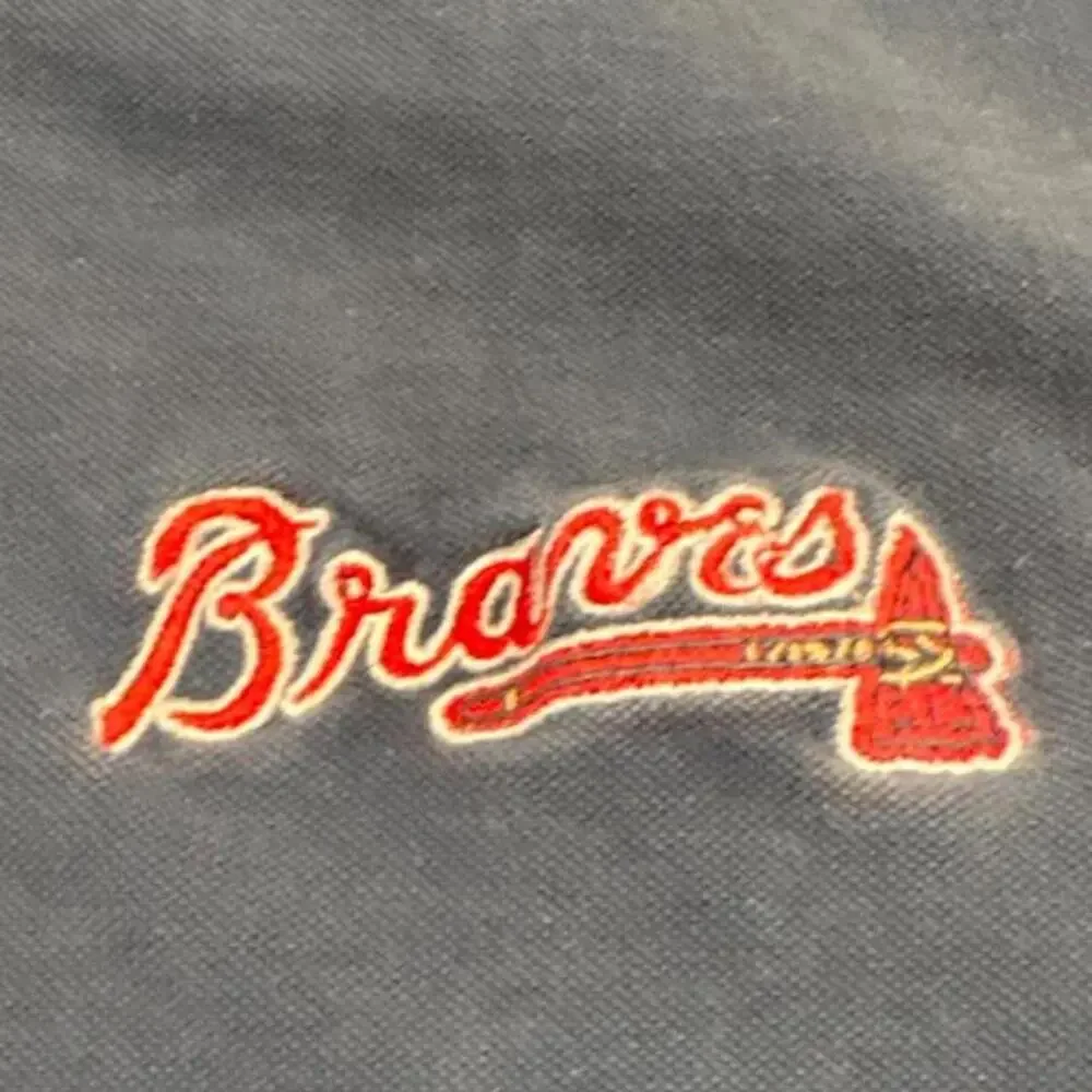 Vintage starter atlanta braves polo
